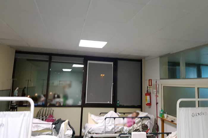 Pozzuoli, il reparto inaugurato ma i pazienti sono in corridoio