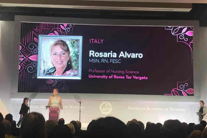 Rosaria Alvaro è Fellow dell'American Academy of Nursing