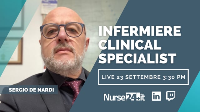 Infermiere Clinical Specialist cosa fa Sergio De Nardi