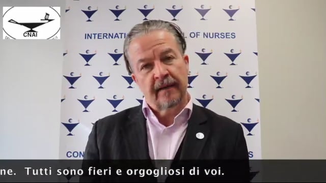 Covid-19, Catton: grazie infermieri italiani per contributo di valore assoluto 