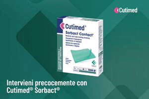 Cutimed Sorbact medicazione a captazione batterica