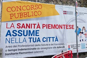 La Sanità piemontese assume: manifesti contro carenza infermieri 