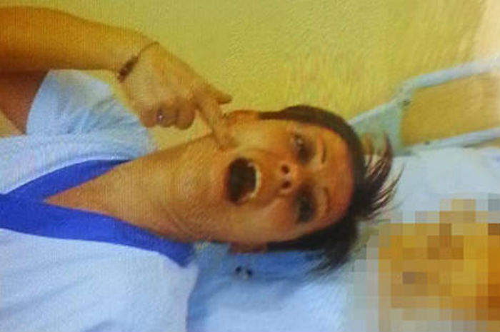 Il selfie dell'ex infermiera di Lugo con il cadavere