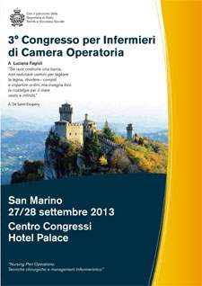San Marino: III Congresso per Infermieri di Camera Operatoria