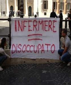 Infermieri disoccupati e precari a Roma il prossimo 20 novembre: è sciopero!