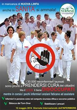 Nursind: Senza infermieri non c’è futuro per il SSN