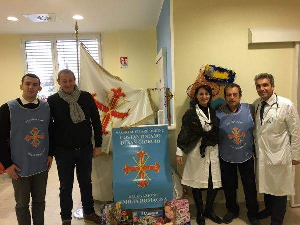 Una Befana tutta particolare all'Ambulatorio Urgenze Pediatriche di Rimini
