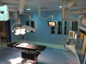 Le nuove sale operatorie dell'ospedale Infermieri di Rimini
