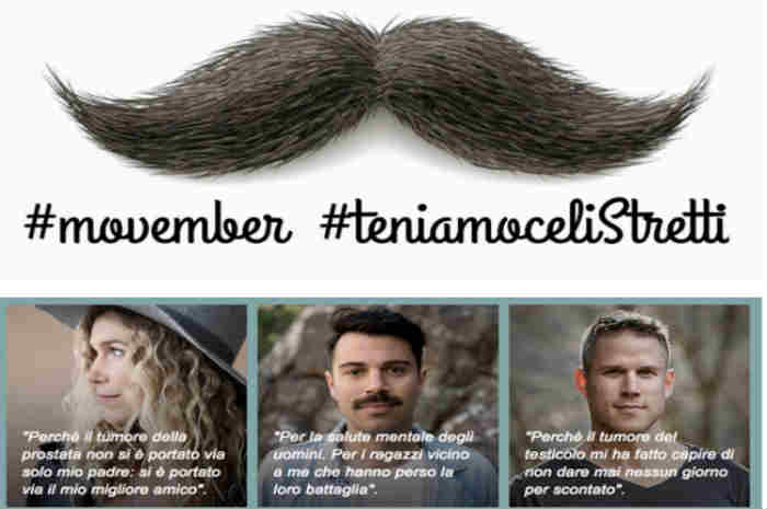 Movember tutto l’anno: prevenzione e sensibilizzazione al maschile